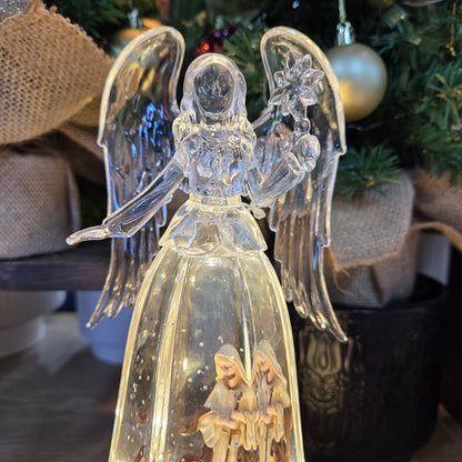 YJ-2057A Angel Snowing Lamp