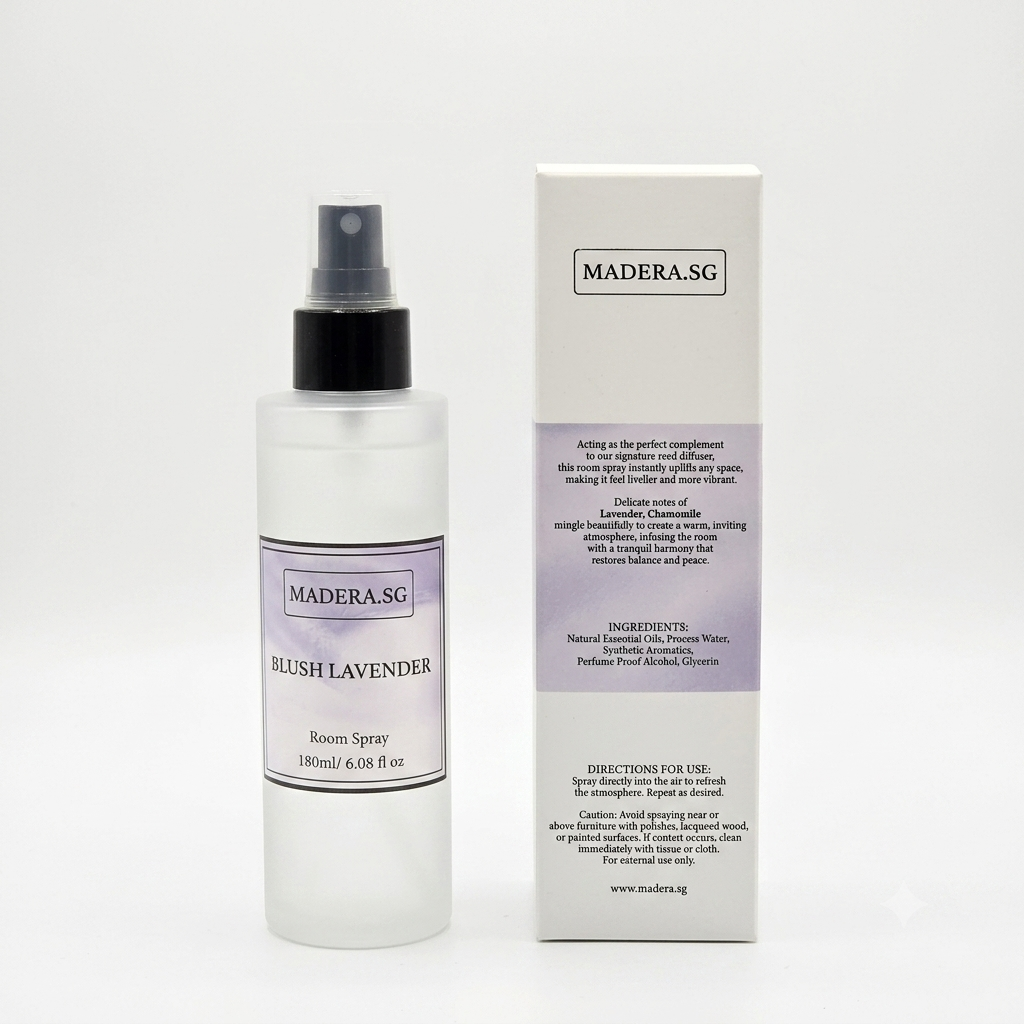 Madera SG Signature Room Spray Room Essence 180ml - Blush Lavender