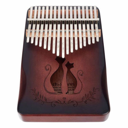 Cega Authentic 17 Keys Kalimba African Mahogany Wood Thumb Piano - Cat2 DW