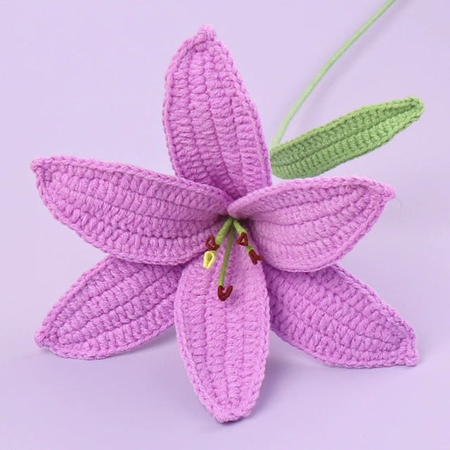 Crochet Lily (Assorted Colors)