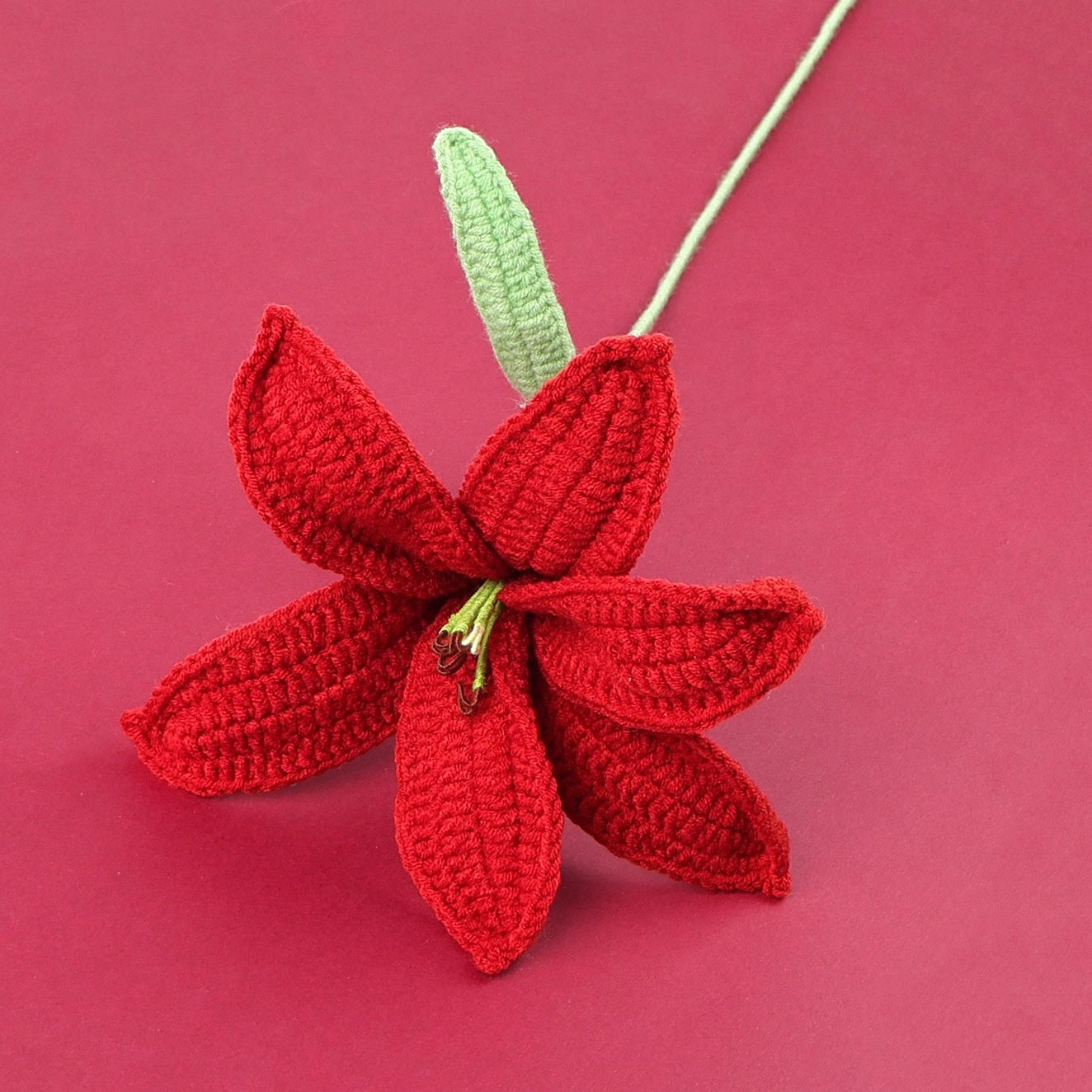 Crochet Lily (Assorted Colors)