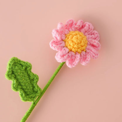 Crochet Daisy 30cm (Assorted Colors)