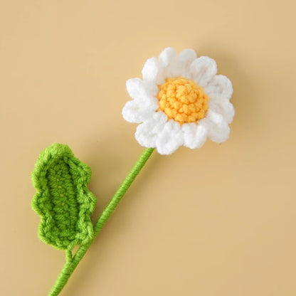 Crochet Daisy 30cm (Assorted Colors)