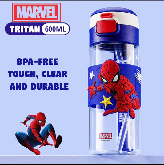 Disney-Marvel Tritan Water Bottle - Spiderman 600ml