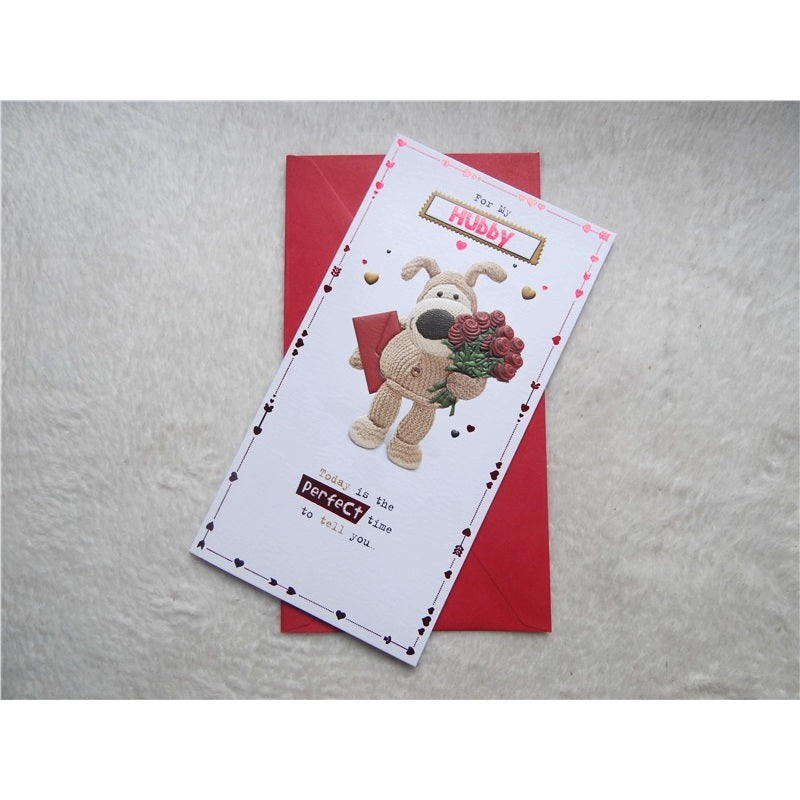 GC-3455 For My Hubby Valentines Greeting Card