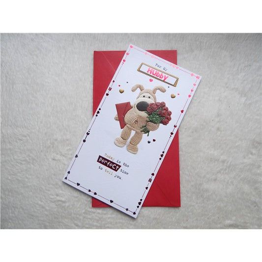 GC-3455 For My Hubby Valentines Greeting Card