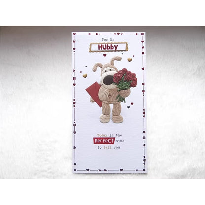 GC-3455 For My Hubby Valentines Greeting Card