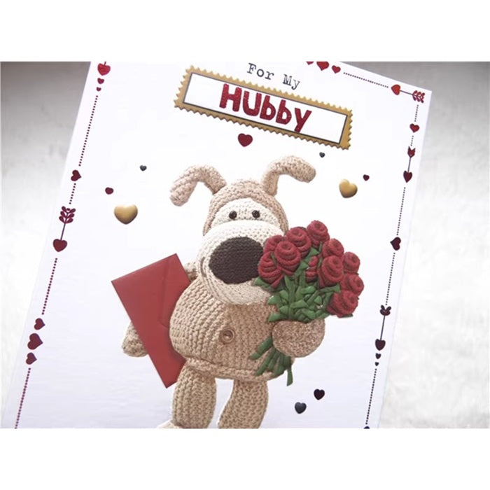 GC-3455 For My Hubby Valentines Greeting Card