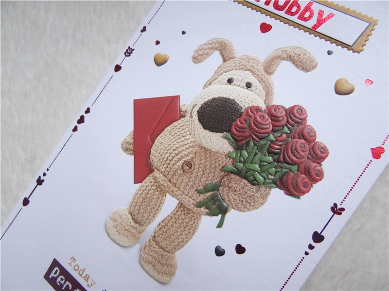 GC-3455 For My Hubby Valentines Greeting Card