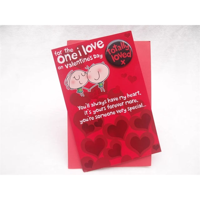 GC-7030 Totally Loved Valentines Greeting Card