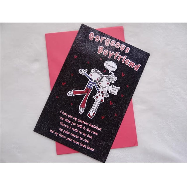 GC-8581 Gorgeous Boyfriend Valentines Greeting Card