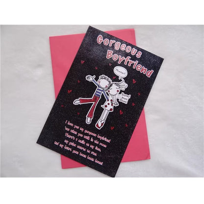 GC-8581 Gorgeous Boyfriend Valentines Greeting Card