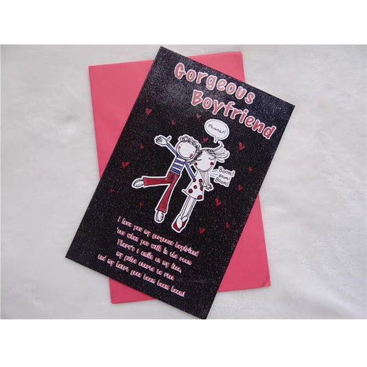 GC-8581 Gorgeous Boyfriend Valentines Greeting Card
