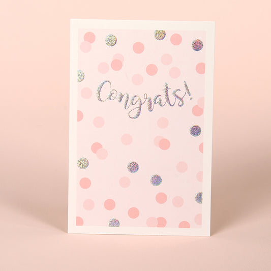 GC-DD 2207-12 CONGRATS GREETING CARD