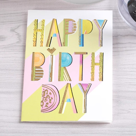 GC-DD Happy Birthday Mini 1806 Birthday Greeting Card