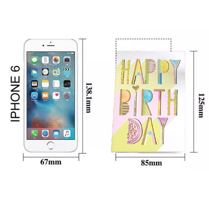 GC-DD Happy Birthday Mini 1806 Birthday Greeting Card
