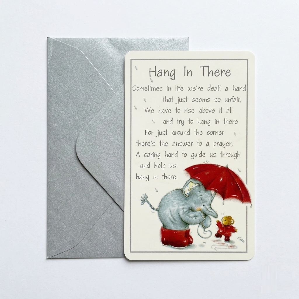 GC-GH-391153 Hang In there Support All Occasion Greeting Card
