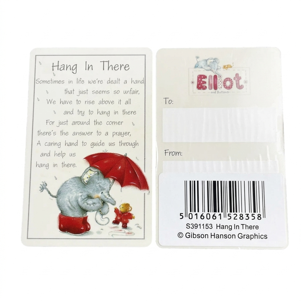 GC-GH-391153 Hang In there Support All Occasion Greeting Card