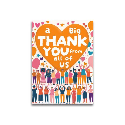 GC-HLL A Big Thank You Greeting Card