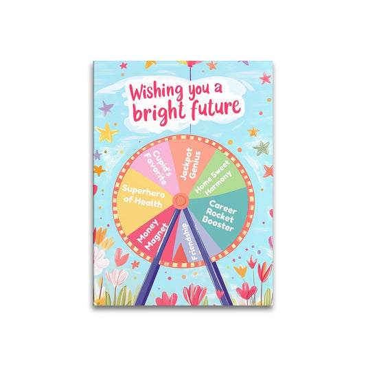 GC-HLL Wish You A Bright Future Fare Well Greeting Card