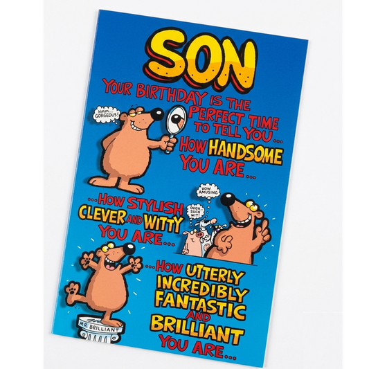 GC-John Sands Son's Birthday Greeting Card