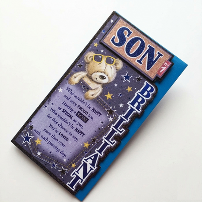 GC-PLE Son's Birthday Greeting Card 35952