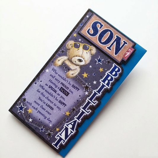 GC-PLE Son's Birthday Greeting Card 35952