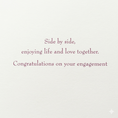 GC-Pap Him & Her Towels Wedding Congratulations Greeting Card
