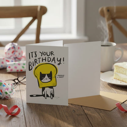 GC-UG Birthday Toast Birthday Greeting Card 11x15