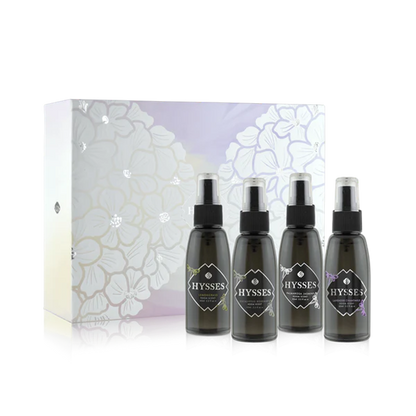 Hysses Gift Set Of 4 Room Scent, 65ml (Palmarosa Jasmine, Lavender Chamomile, Eucalyptus Rosemary, Lemongrass)
