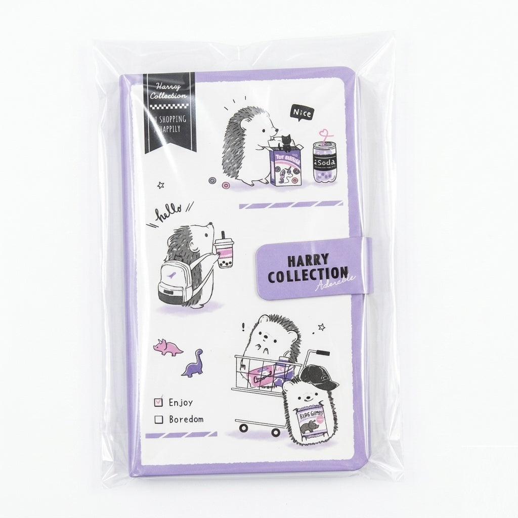 NV Mini Famous Characters Handy Notebook w/ Magnetic Bucket (est. A7 size 7.6x 12.5cm)