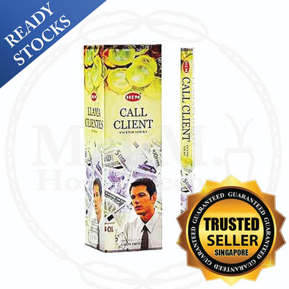 HEM Incense Box of 6 Rolls Famous Crafted Incense