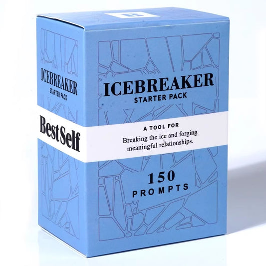 Icebreaker Starter Pack Card Game - Break Ice And Forge Meaningful Relationship