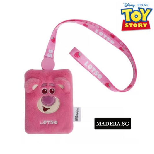 Keychain Keyring Lanyard 8x2x12cm Authentic Disney Lotso
