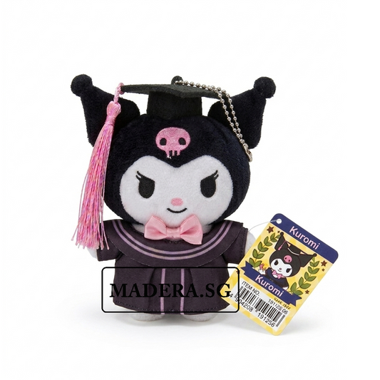 Keychain Keyring Sanrio Kuromi Graduation Bear Series 10cm