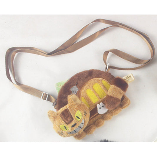 Keychain Keyring Totoro Catbus Strap Coin Purse Coin Pouch