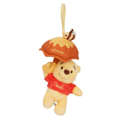 Keychain Keyring Pendant Disney Pooh Umbrella