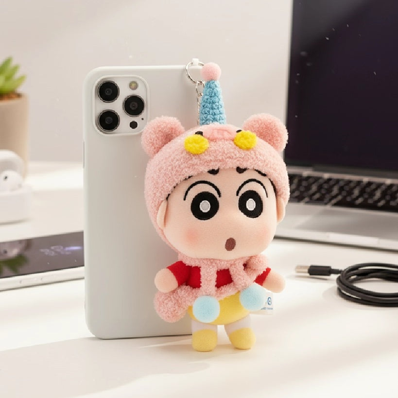 Keychain Pendant Shin Chan Pink Piglet 12cm