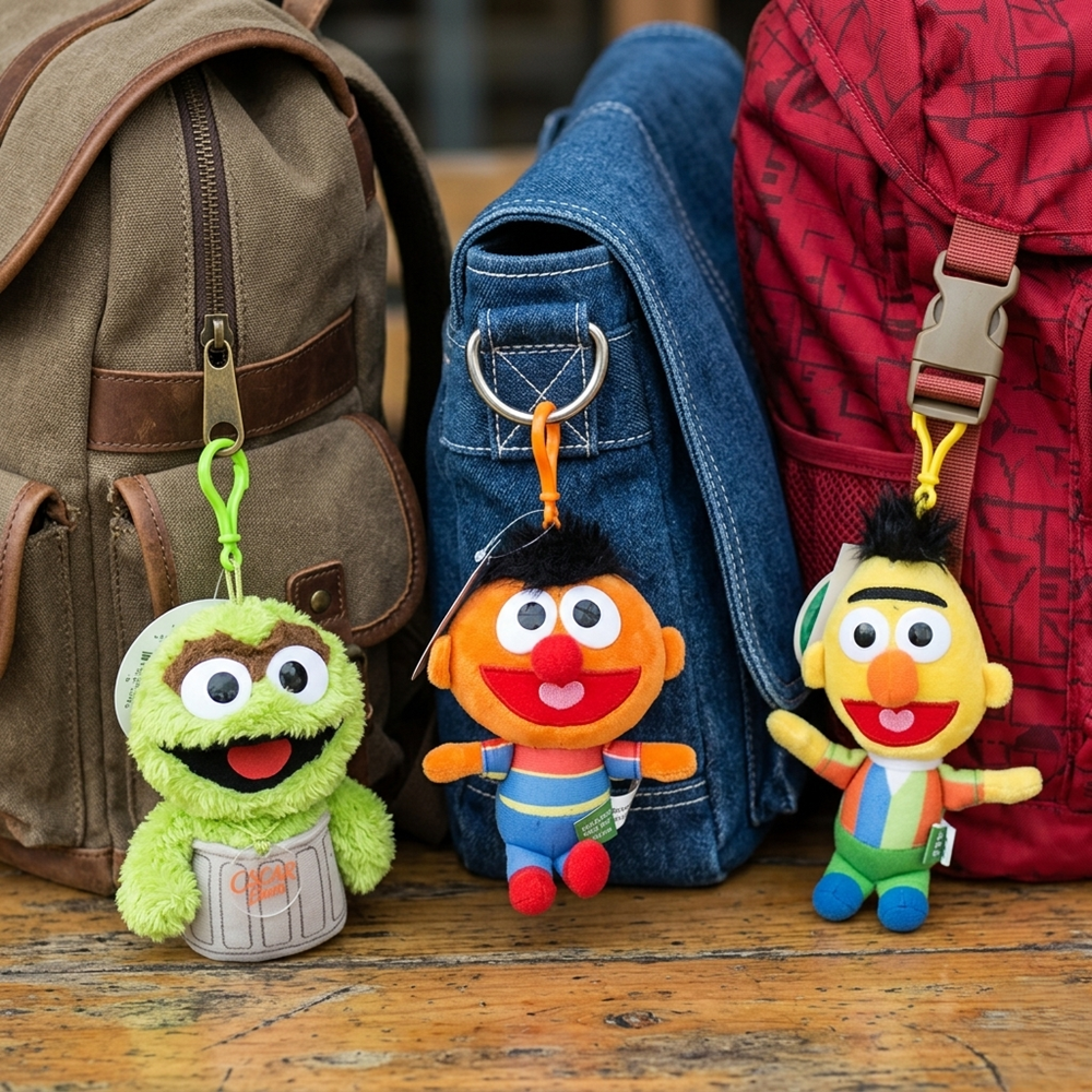 Keychain Plushie Sesame Street (Various Design) 16cm