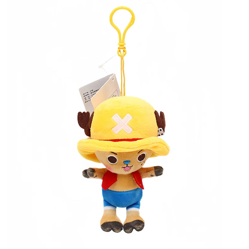 Keychain Keyring Chopper in Yellow Hat 13cm