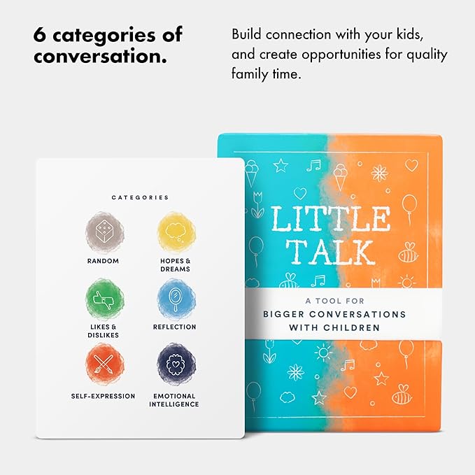 Little Talk Kids Conversation Cards Starter Deck