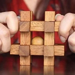 Lock the Ball Puzzle (M size CP 167-02)