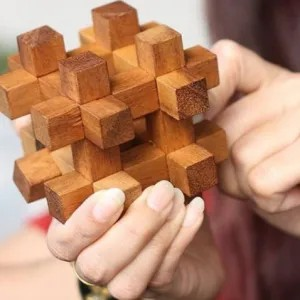 Lock the Ball Puzzle (M size CP 167-02)