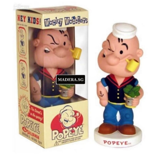 WACKY WOBBLERS BOBHEAD POPEYE VINTAGE 20CM