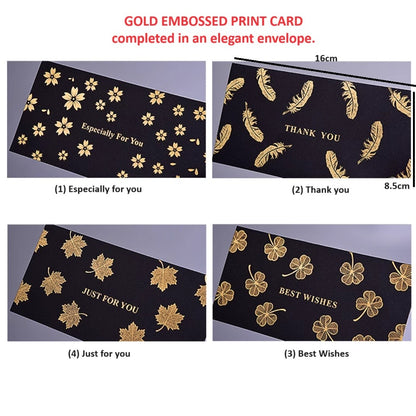 GC GOLD PRINT 16X8.5 CARD