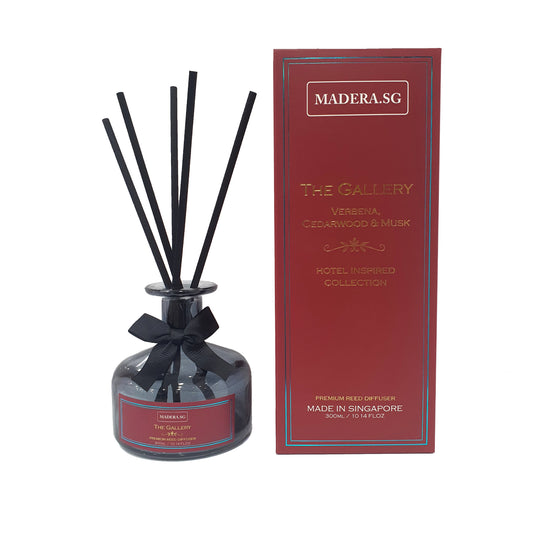 Madera SG Hotel Inspired Reed Diffuser The Gallery 300ml (Ritz Carlton Singapore)