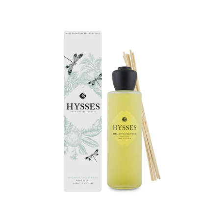 Hysses Home Scent Reed Diffuser - Bergamot Sandalwood