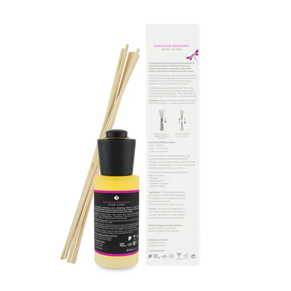 Hysses Home Scent Reed Diffuser - Geranium Rosemary