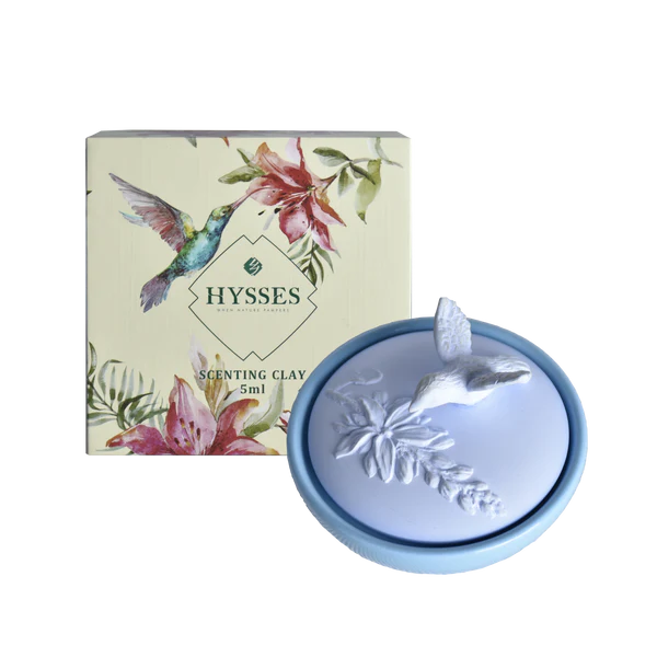 Hysses Scenting Car Clay Bluejay, Plum Yuzu 5ml