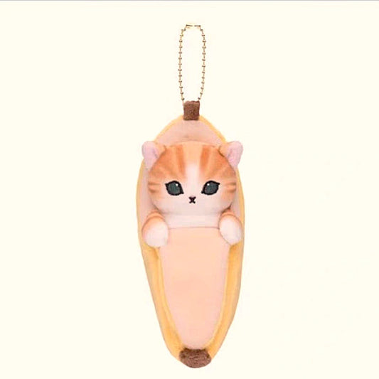 Keychain Keyring Mofusand Ginger Banana 12cm